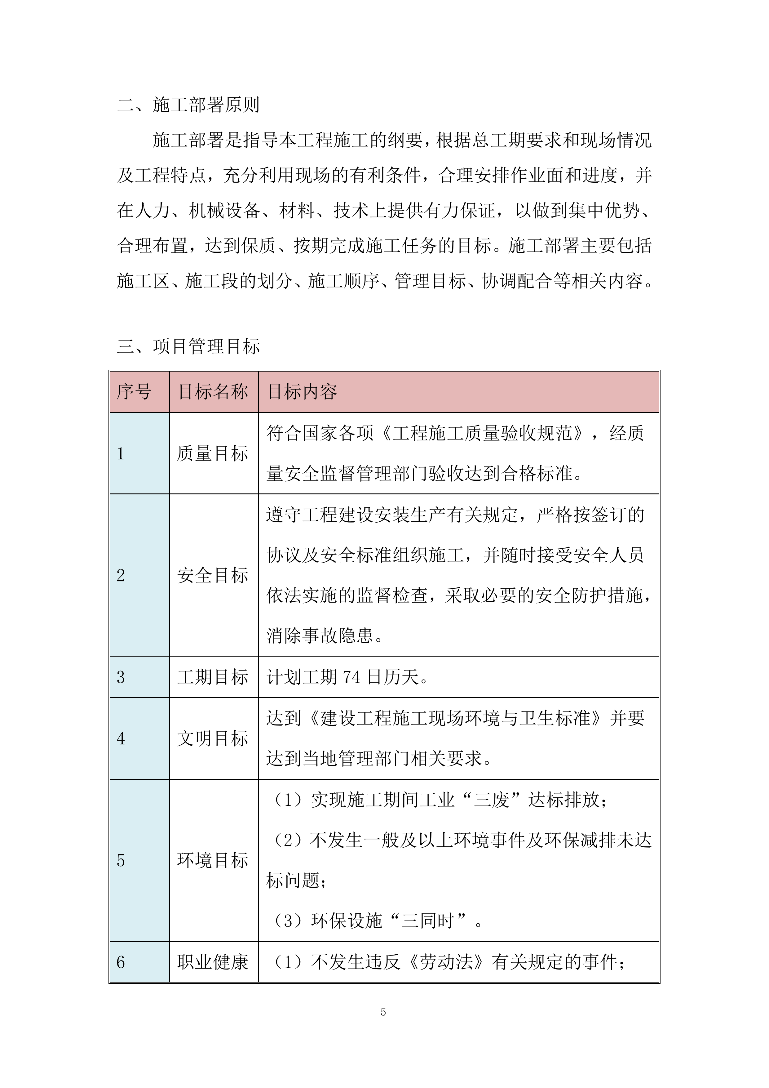 机械设备生产施工组织设计投标方案.docx 第5页