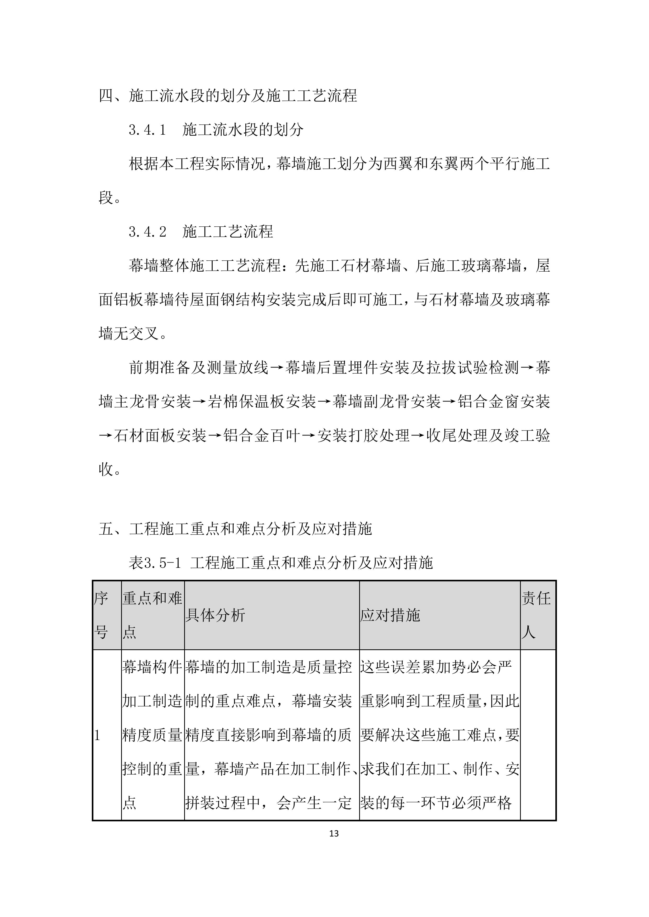 门诊医技综合楼两侧续建工程幕墙施工投标方案.docx 第13页
