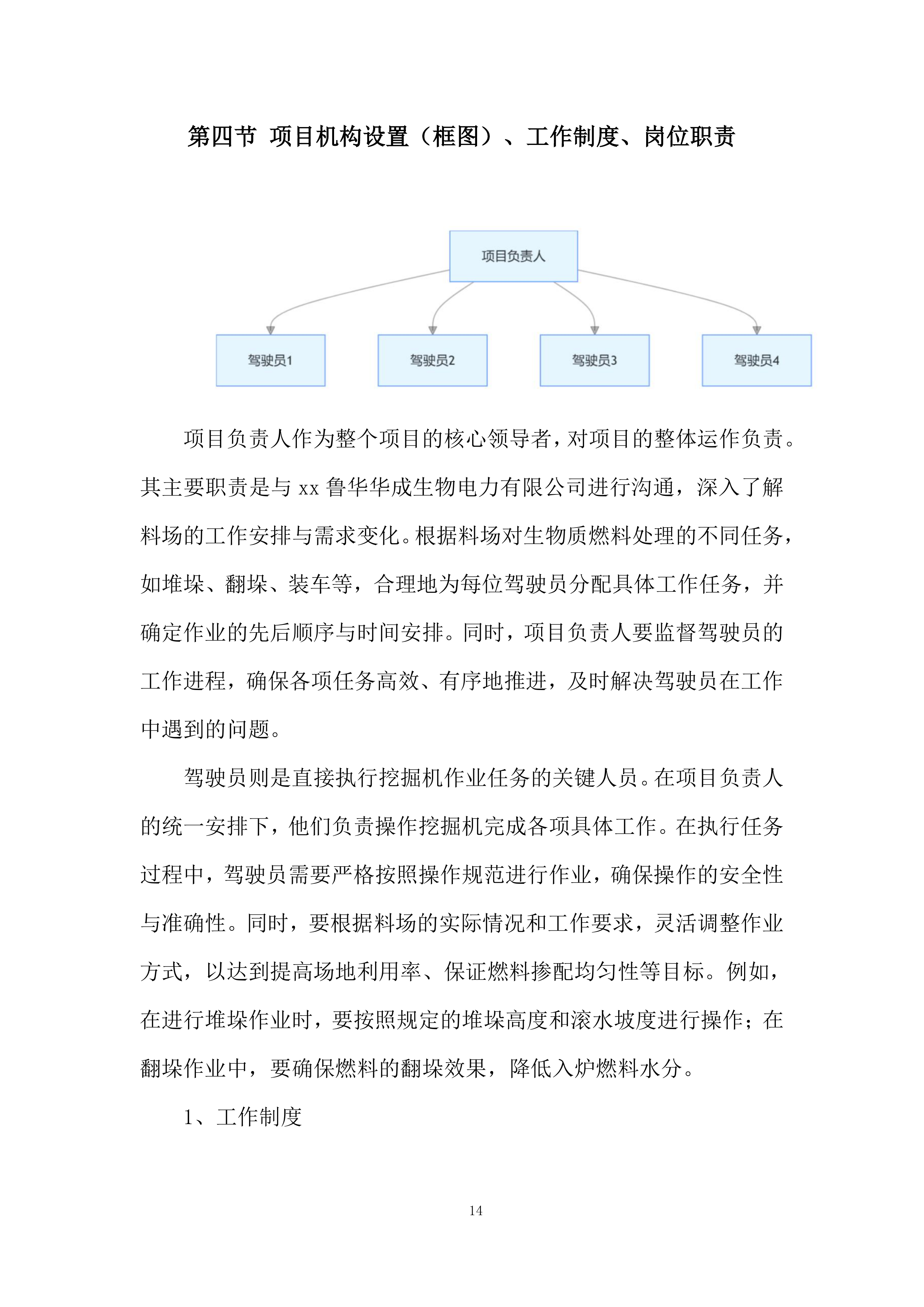 公司挖掘机租赁项目投标方案.docx 第14页
