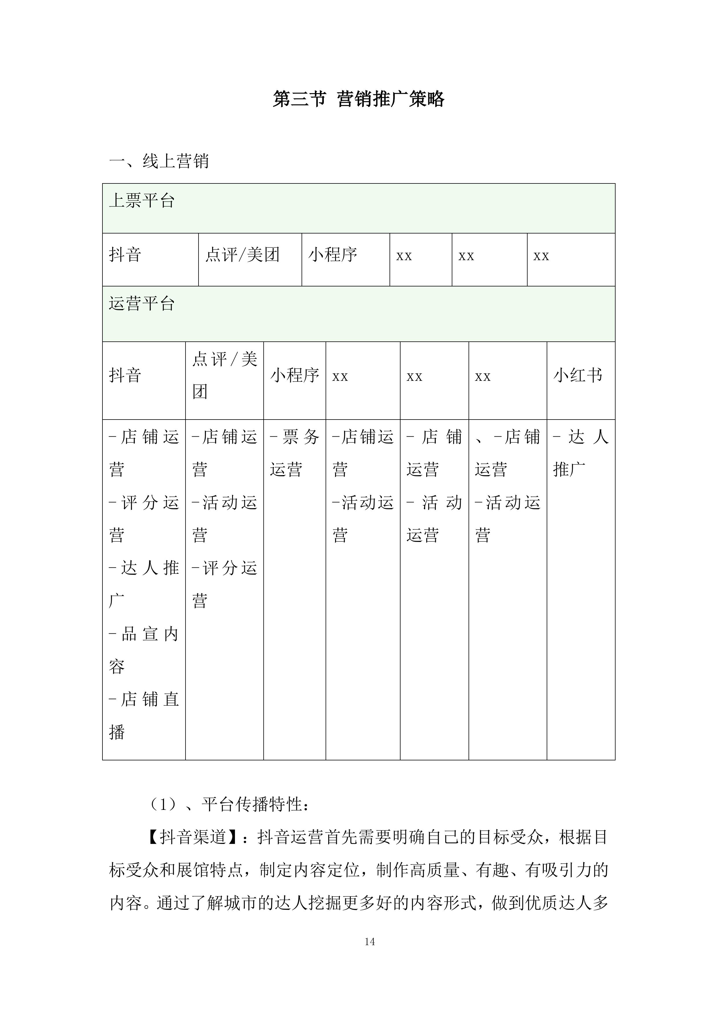 博物馆展票务运营项目投标方案.docx 第14页