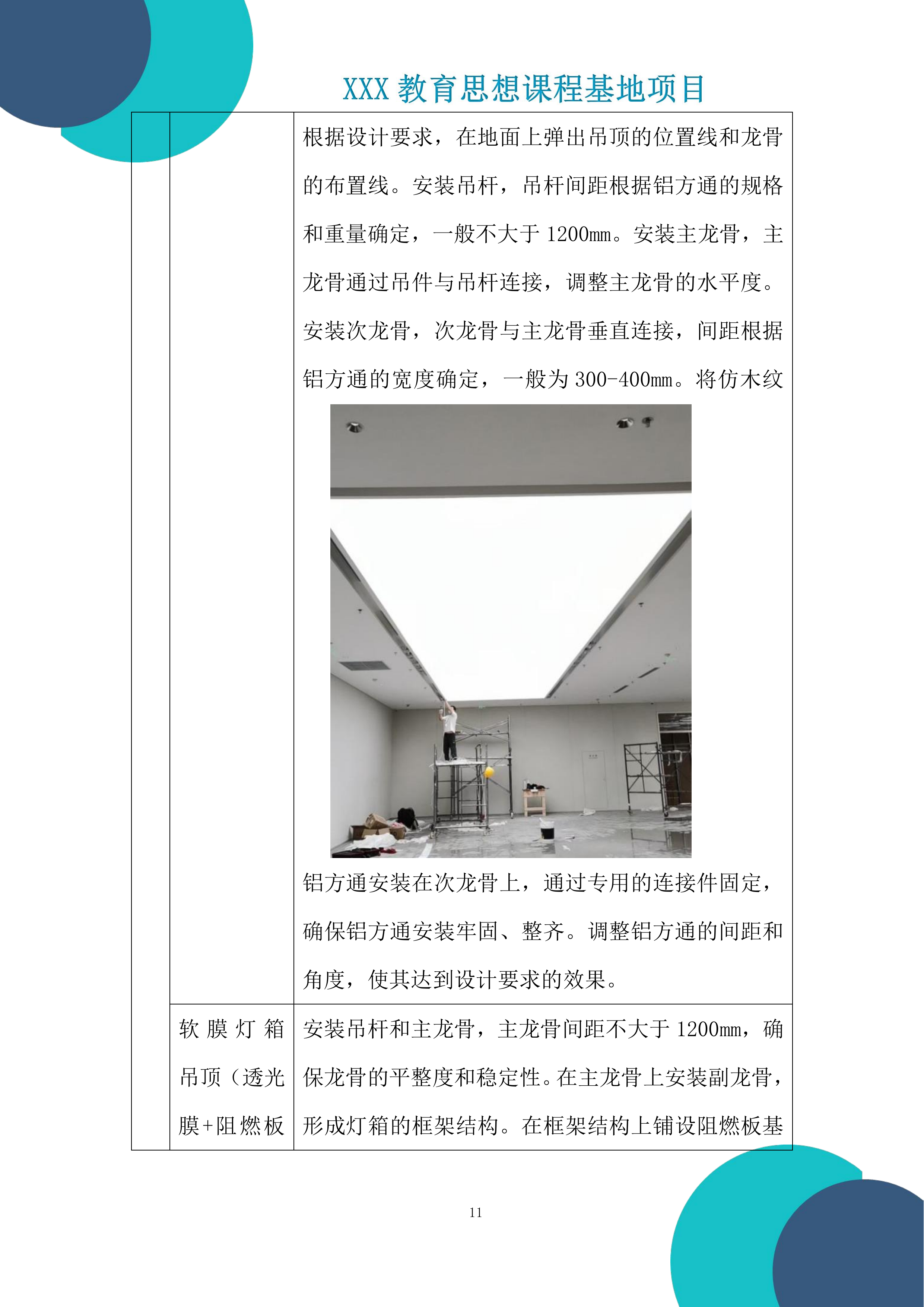 教育思想课程基地建设项目投标方案.docx 第11页