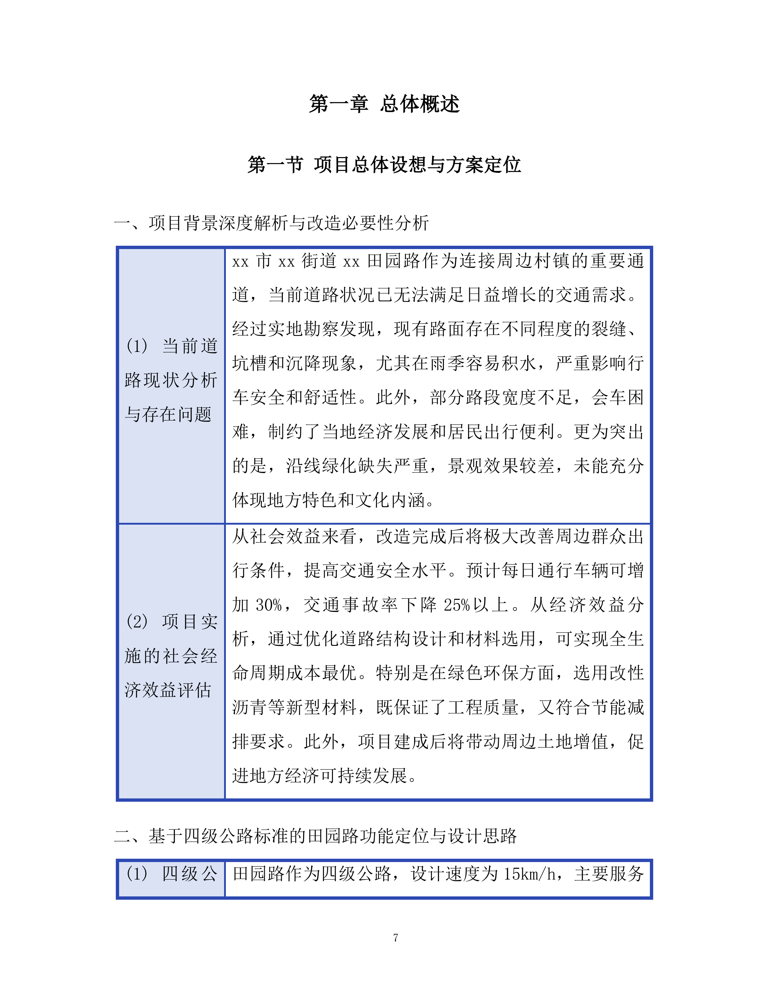 文创旅游公司田园路改造工程投标方案.docx 第7页