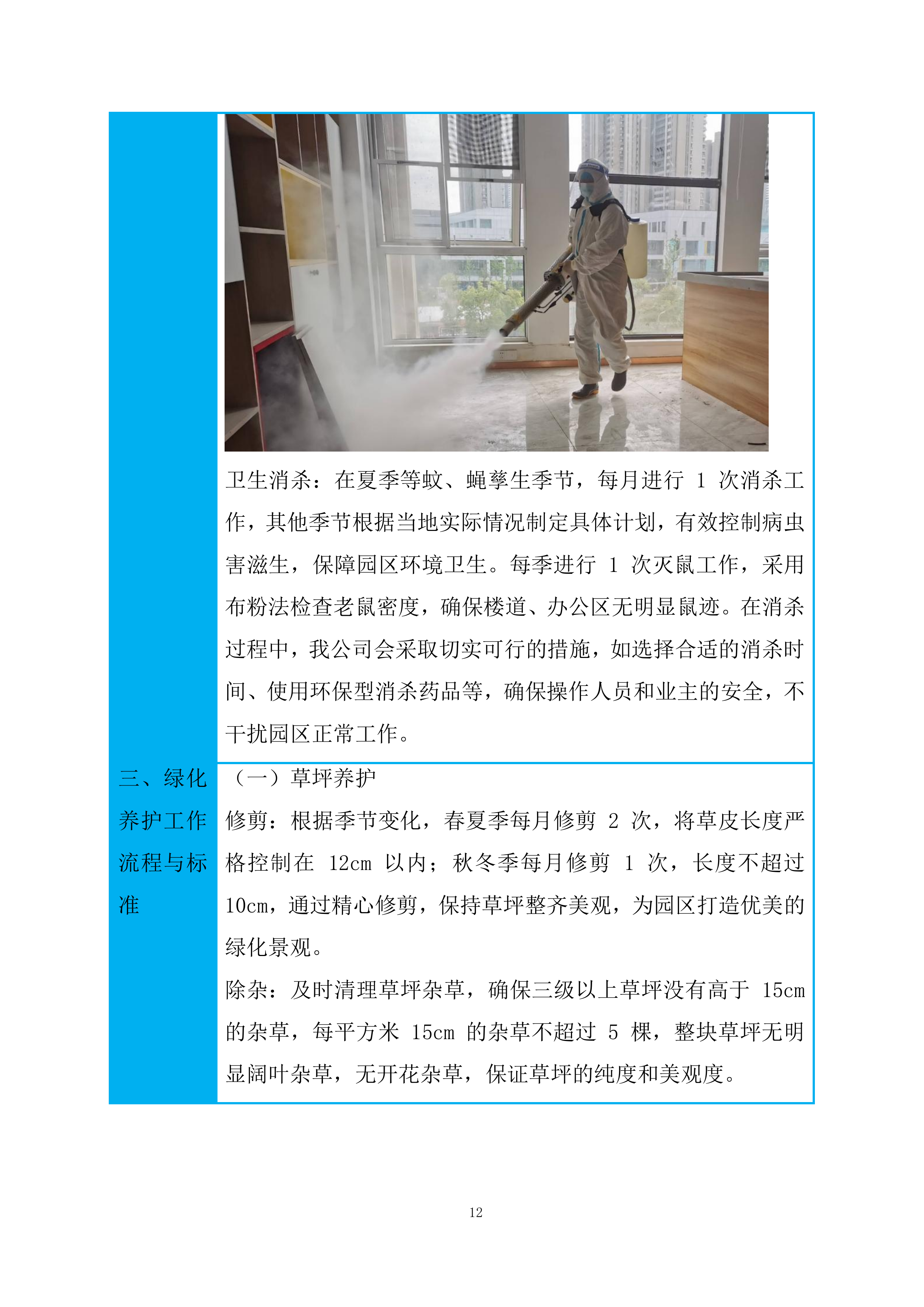 保洁绿化外包服务项目投标方案.docx 第12页