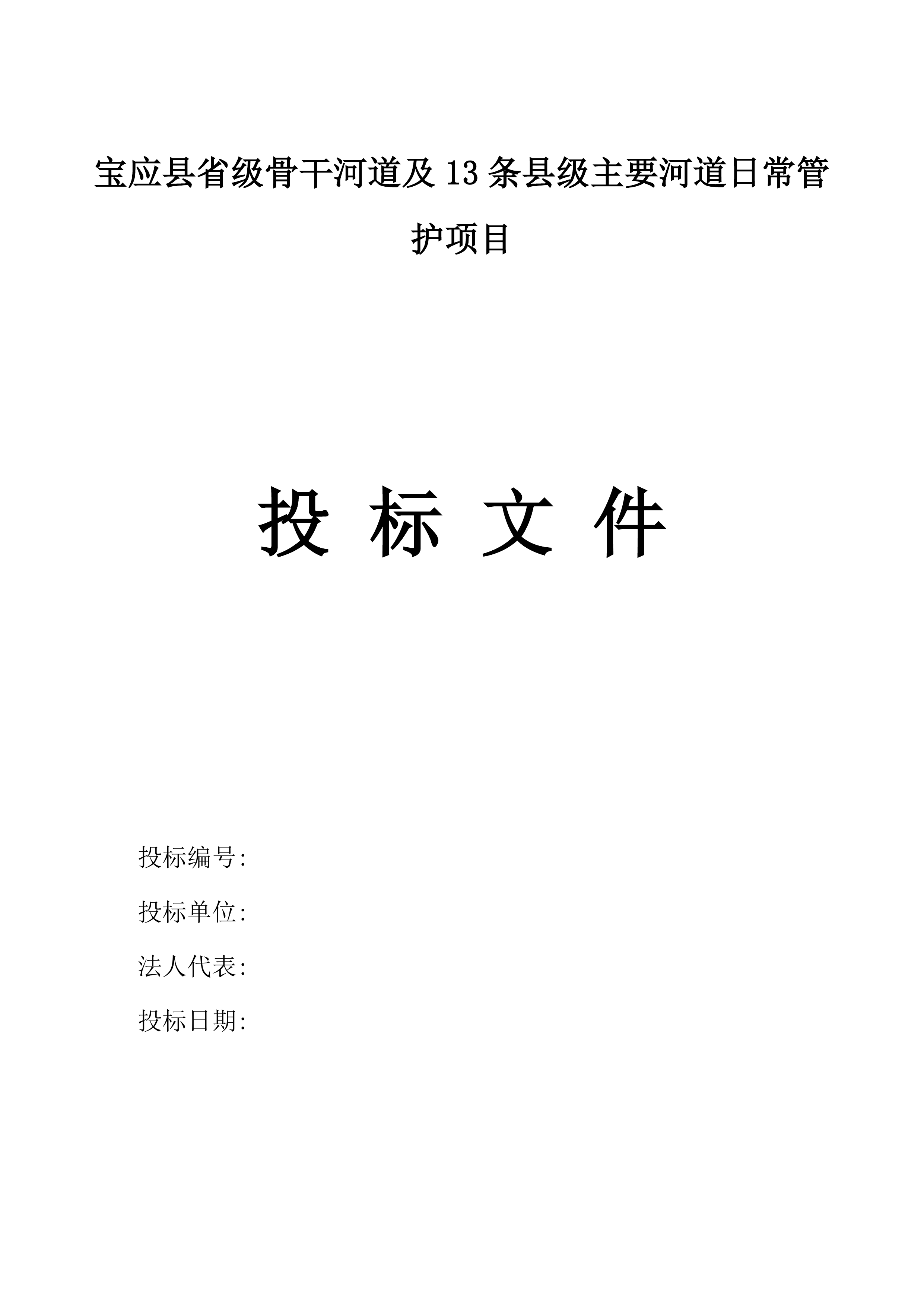 宝应县省级骨干河道及13条县级主要河道日常管护项目.docx 第2页