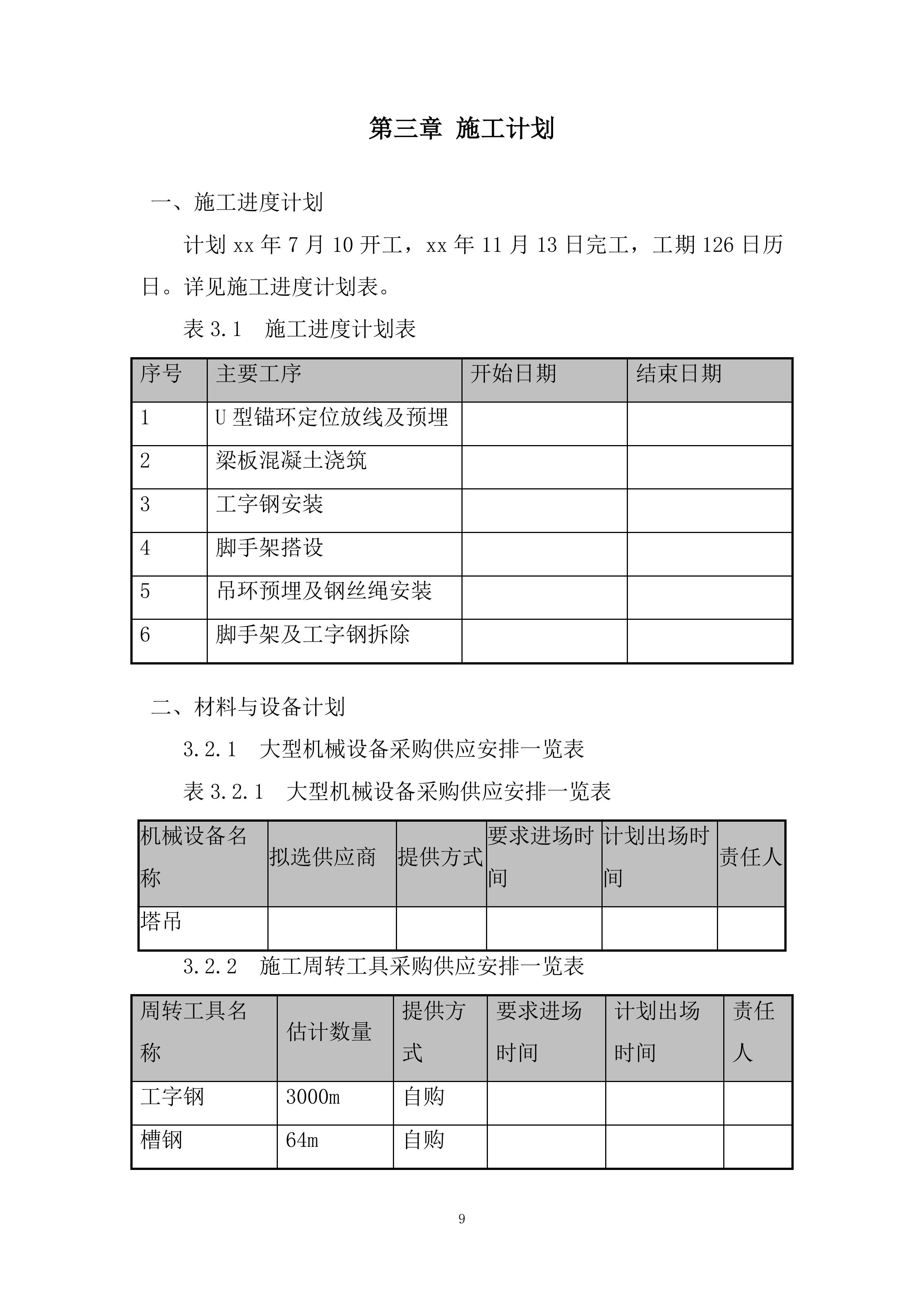 存储器基地项目悬挑式脚手架专项施工投标方案.docx 第9页