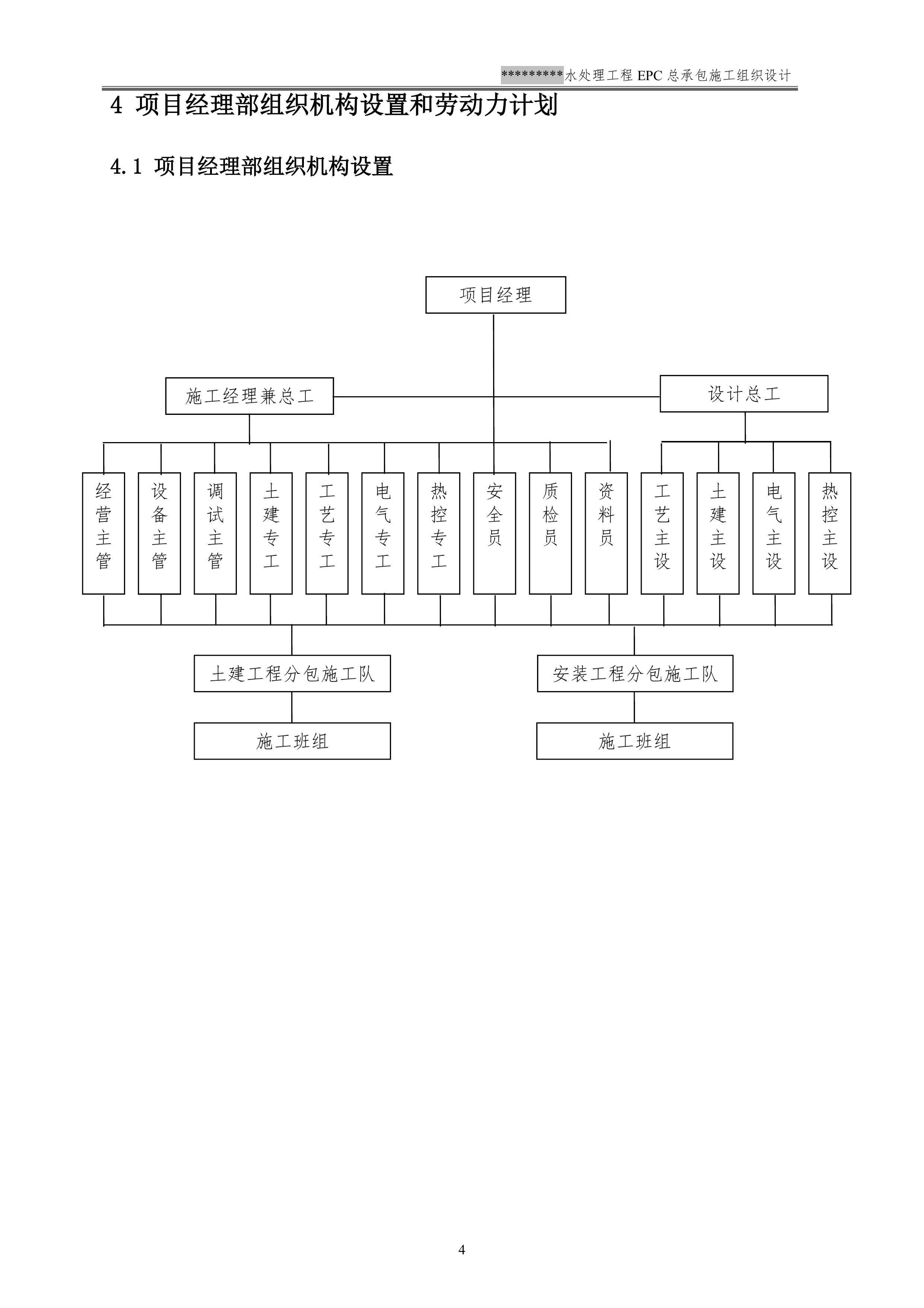 EPC施工组织设计模板（137P）.doc 第7页